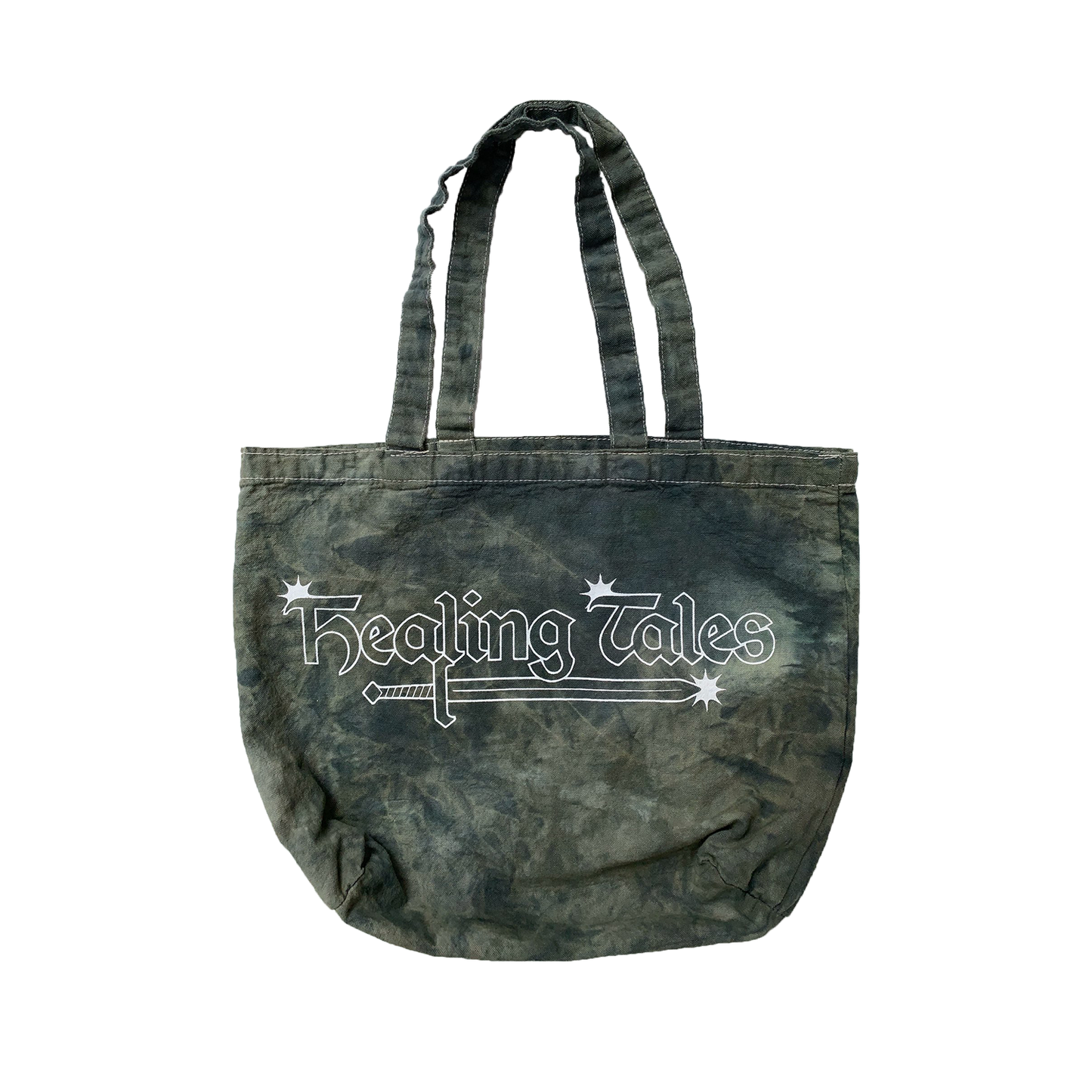 Star Logo Tote Bag - Washed Black